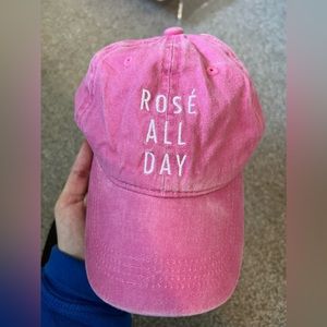 LIKE NEW Rose all day pink baseball cap